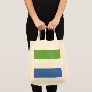 Bolsa Tote bandeira da Serra Leoa