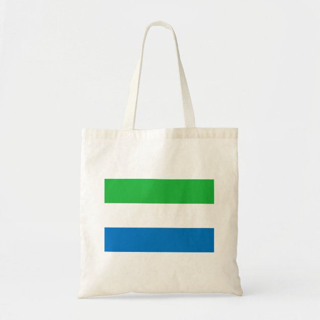 Bolsa Tote Bandeira da Serra Leoa (Frente)