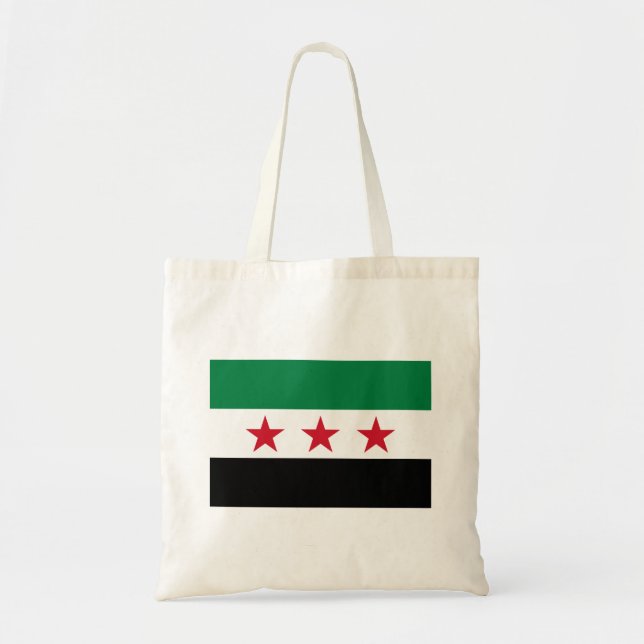 Bolsa Tote Bandeira da Síria (Frente)