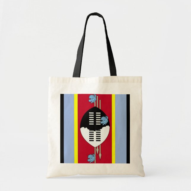 Bolsa Tote Bandeira da Suazilândia (Frente)