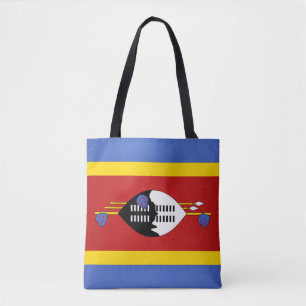 Bolsa Tote Bandeira da Suazilândia Legal (Eswatini)