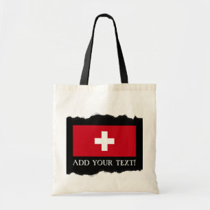 Bolsa Tote Bandeira da suiça
