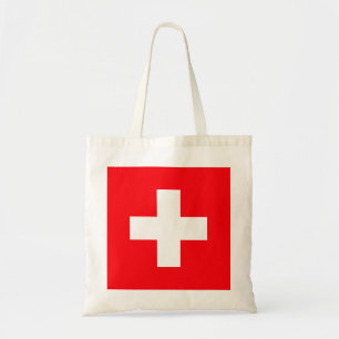 Bolsa Tote Bandeira da Suiça