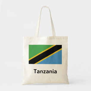 Bolsa Tote Bandeira da Tanzânia