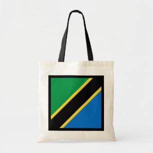 Bolsa Tote Bandeira da Tanzânia