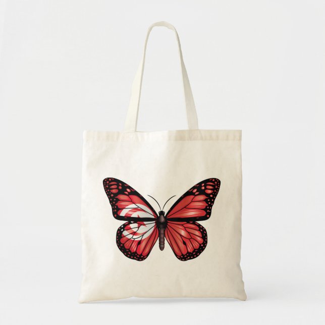 Bolsa Tote Bandeira da Tunísia (Frente)