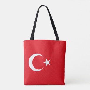 Bolsa Tote Bandeira da Turquia