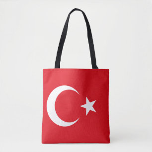 Bolsa Tote Bandeira da Turquia