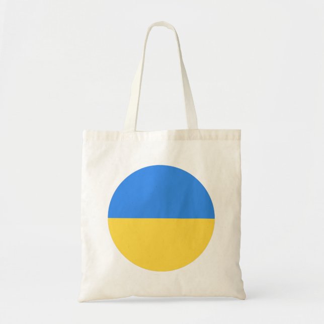 Bolsa Tote Bandeira da Ucrânia (Frente)