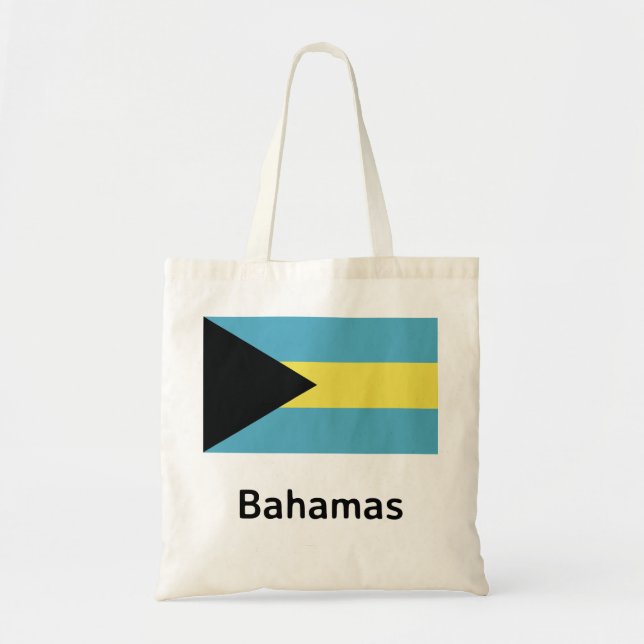 Bolsa Tote Bandeira das Bahamas (Frente)