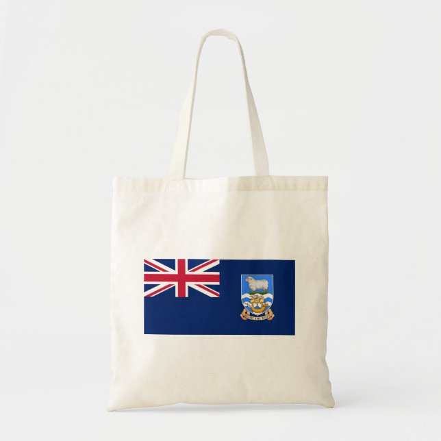 Bolsa Tote Bandeira das Ilhas Falkland (Frente)