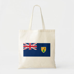 Bolsa Tote bandeira das Ilhas Turks e Caicos