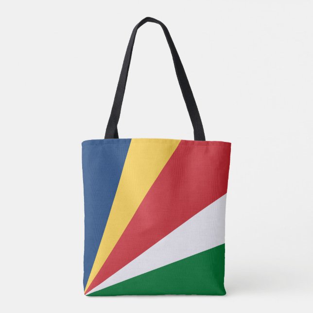 Bolsa Tote Bandeira das Seychelles (Verso)