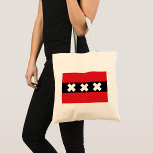 Bolsa Tote Bandeira de Amesterdã