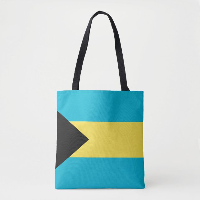Bolsa Tote Bandeira de Bahamas (Frente)