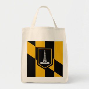 Bolsa Tote Bandeira de Baltimore, Maryland