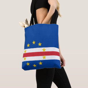 Bolsa Tote Bandeira de Cabo Verde