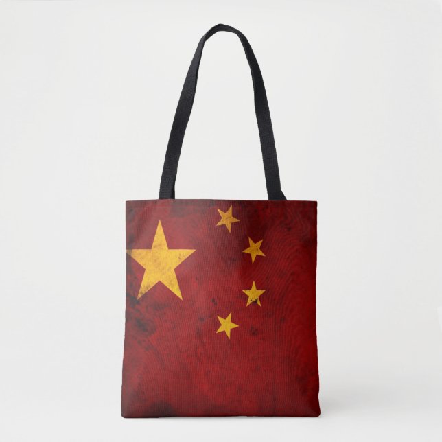 Bolsa Tote Bandeira de China (Frente)