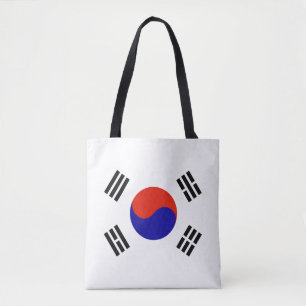 Bolsa Tote Bandeira de Coreia do Sul