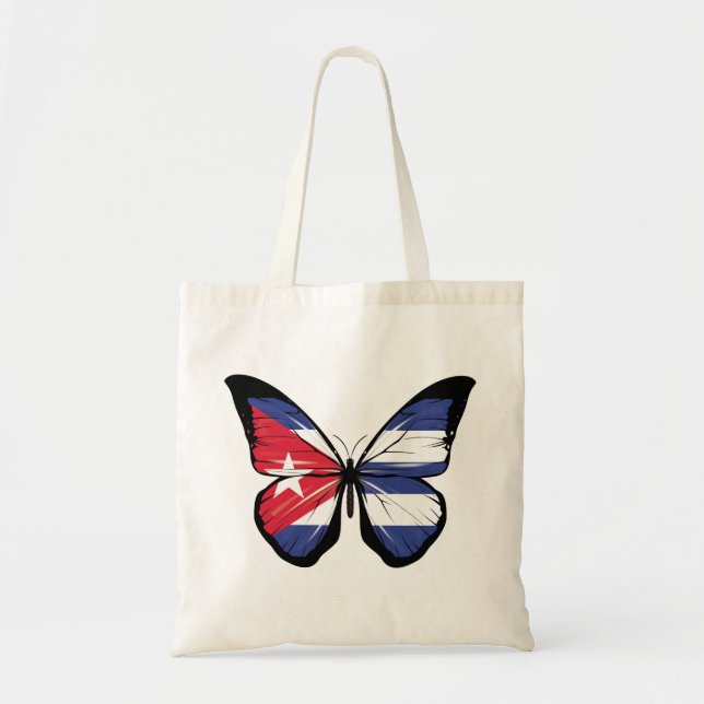 Bolsa Tote Bandeira de Cuba (Frente)