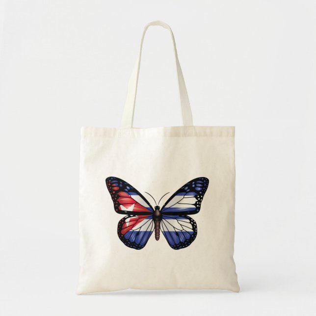 Bolsa Tote Bandeira de Cuba (Frente)