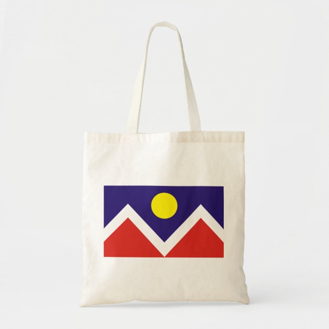 Bolsa Tote Bandeira de Denver, Colorado (Frente)