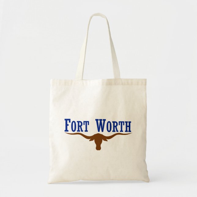 Bolsa Tote Bandeira de Fort Worth (Frente)