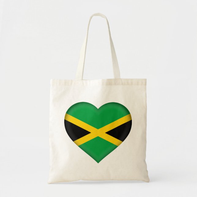 Bolsa Tote Bandeira de Jamaica (Frente)