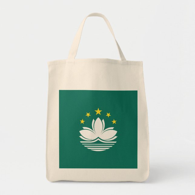 Bolsa Tote Bandeira de Macau (Frente)