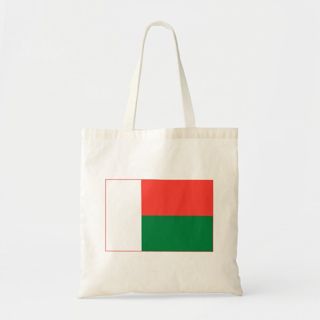 Bolsa Tote Bandeira de Madagáscar (Frente)