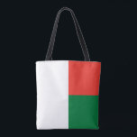 Bolsa Tote Bandeira de Madagascar<br><div class="desc">Bandeira patriótica de Madagascar</div>