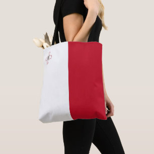 Bolsa Tote Bandeira de Malta