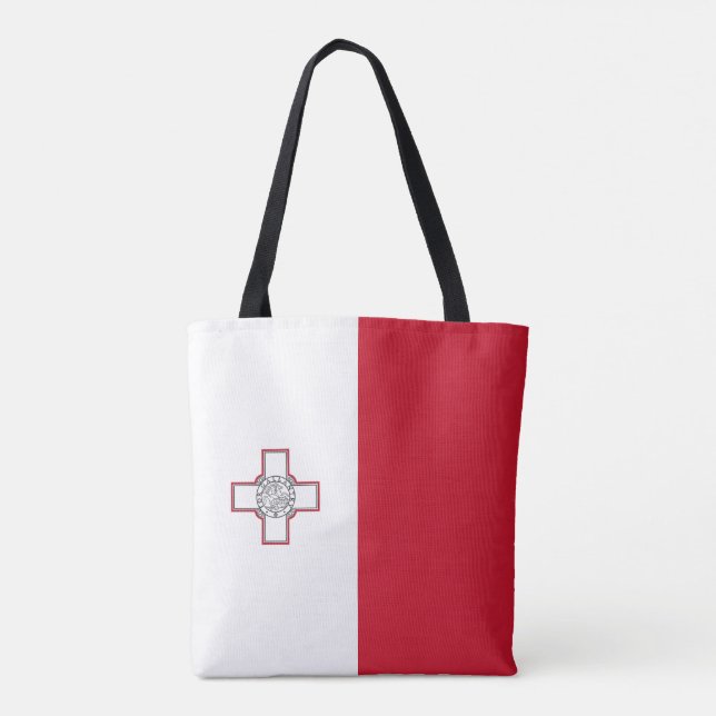 Bolsa Tote Bandeira de Malta (Verso)