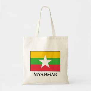 Bolsa Tote Bandeira de Mianmar