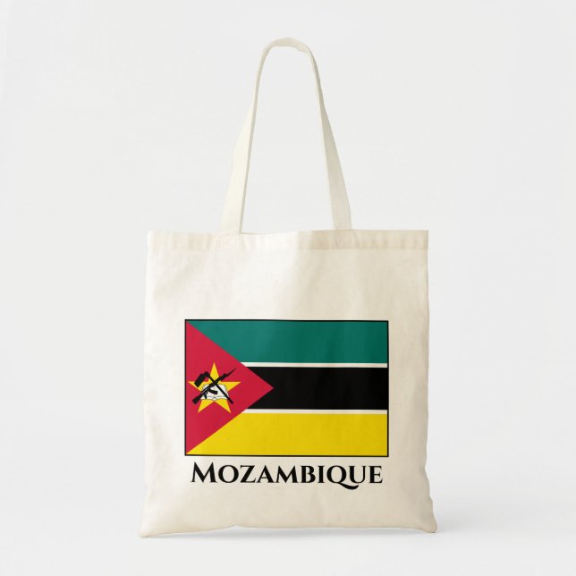 Bolsa Tote Bandeira de Moçambique (Frente)