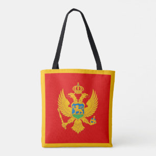 Bolsa Tote Bandeira de Montenegro