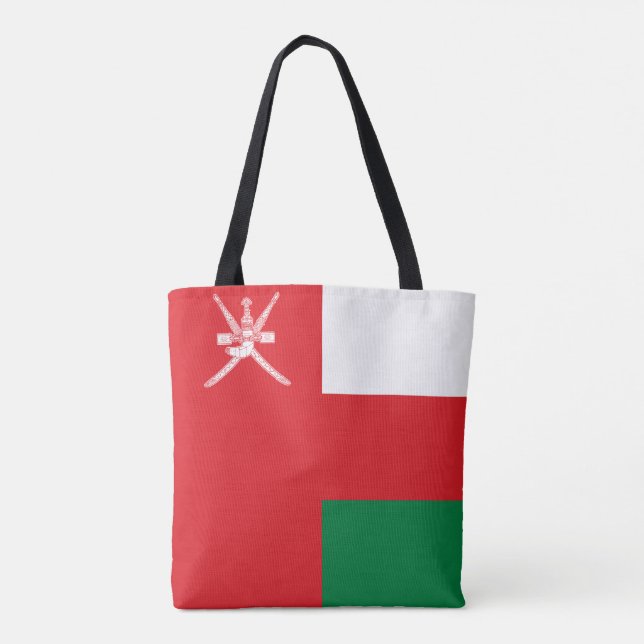 Bolsa Tote Bandeira de Omã (Verso)