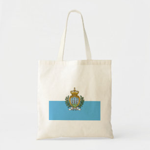 Bolsa Tote Bandeira de São Marinho