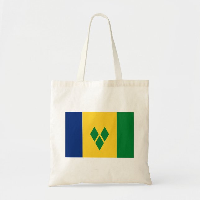 Bolsa Tote Bandeira de São Vicente (Frente)