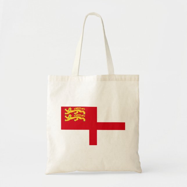 Bolsa Tote Bandeira de Sark (Frente)