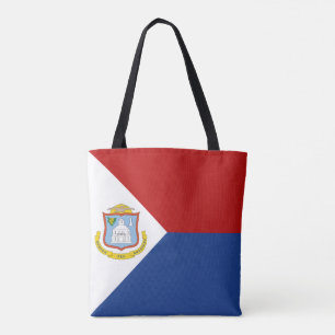 Bolsa Tote Bandeira de Sint Maarten