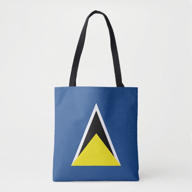 Bolsa Tote Bandeira de St Lucia (Frente)