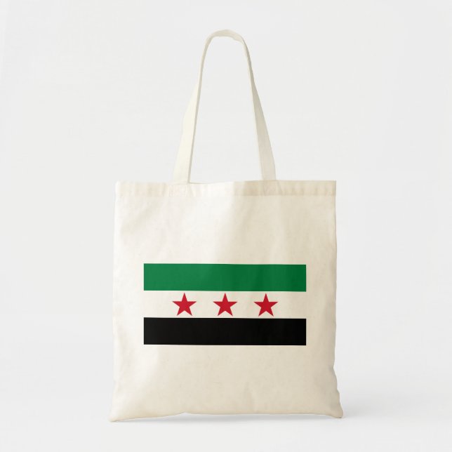 Bolsa Tote Bandeira de Syria (Frente)