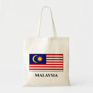 Bolsa Tote Bandeira de Tote da Malásia