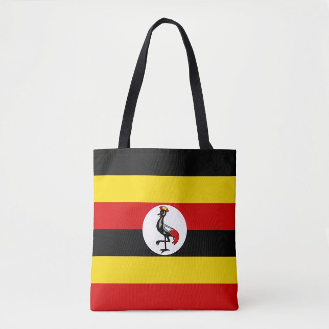 Bolsa Tote Bandeira de Uganda (Frente)