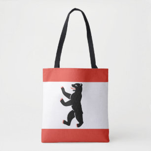 Bolsa Tote Bandeira do Banheiro de Berlim