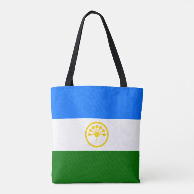 Bolsa Tote Bandeira do Bashkortostan (Verso)