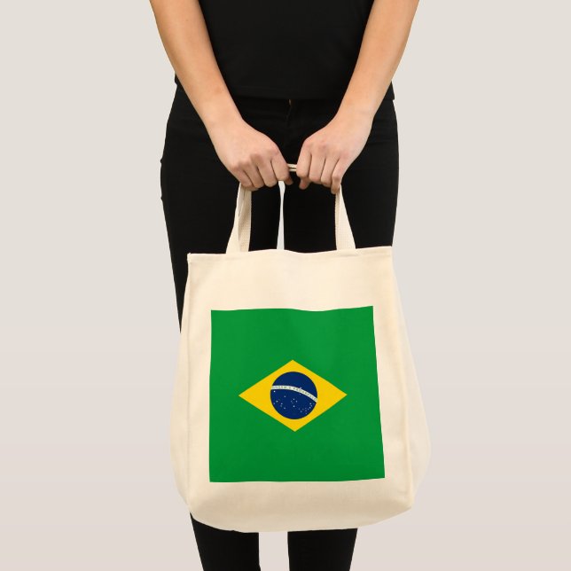 Bolsa Tote Bandeira do Brasil (Frente (produto))