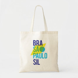 Bolsa Tote Bandeira do Brasil São Paulo