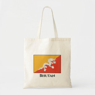 Bolsa Tote Bandeira do Butão